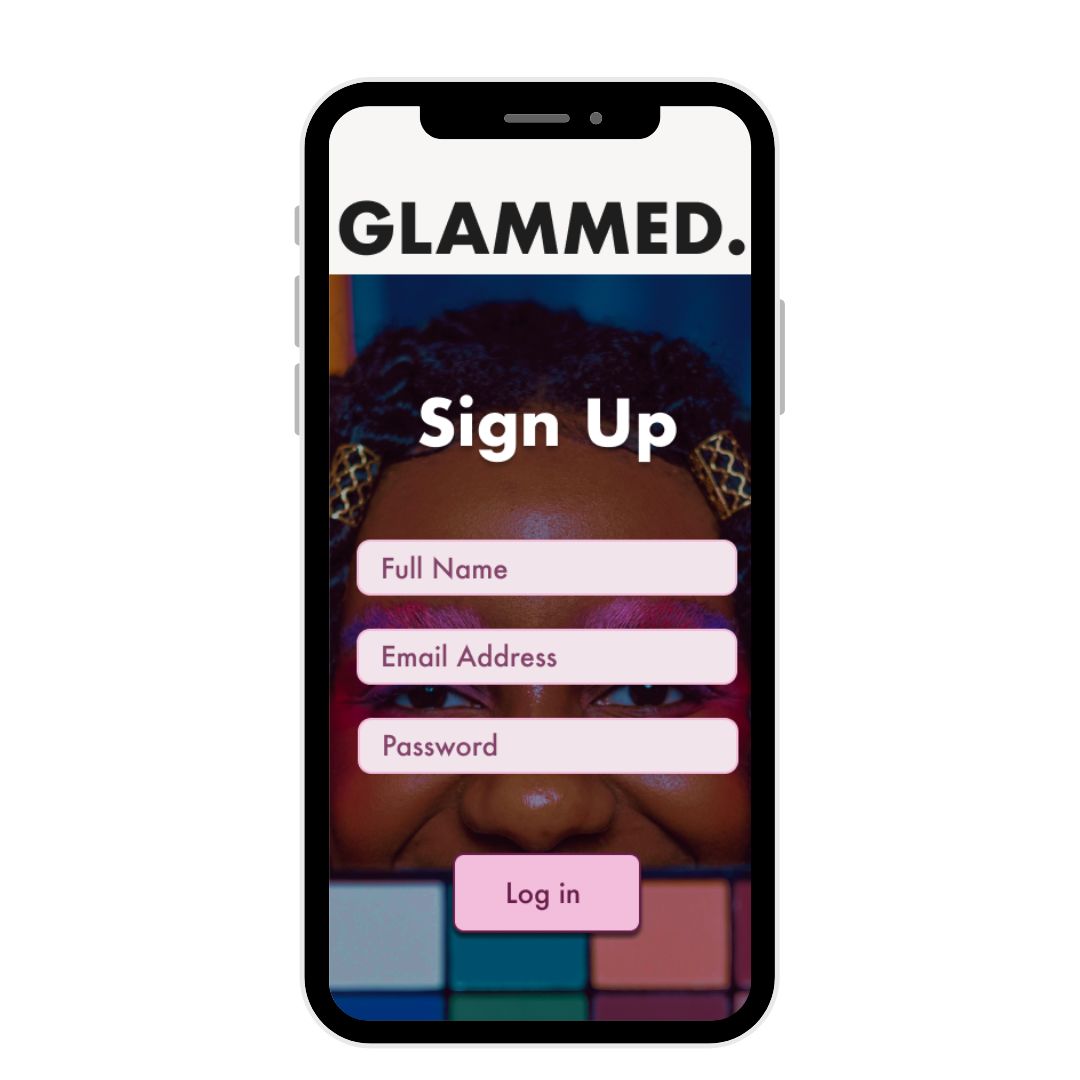 Glammed project preview